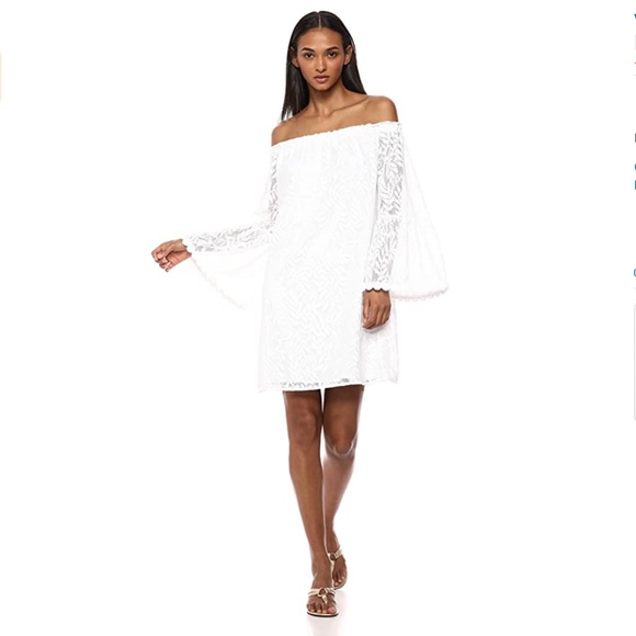 Lilly Pulitzer Off Shoulder Nevie Dress - EUC! - Picture 2 of 7